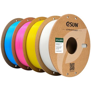 

eSUN PLA+CMYK 4x1kg Cyan&yellow&white&Magenta