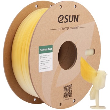 

ESUN PLA-UV Color Change, 1kg UV change Yellow