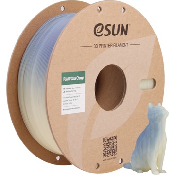 ESUN PLA-UV Color Change,  1kg UV change Blue
