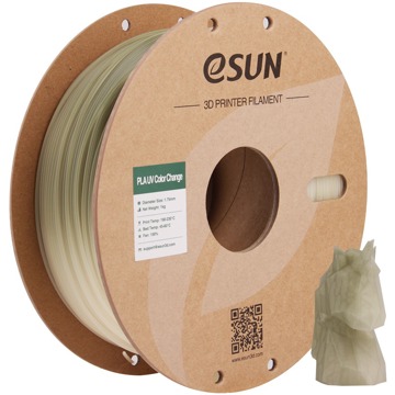 ESUN PLA-UV Color Change,  1kg UV change Green