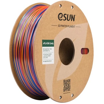 eSUN PLA-Silk Candy 1kg, Red Gold Blue