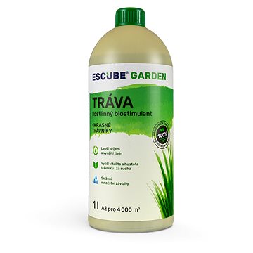 

Escube Garden přírodní biostimulant a hydroabsorbent - tráva, 1000 ml