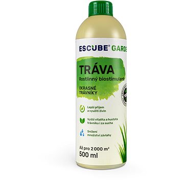 

Escube Garden přírodní biostimulant a hydroabsorbent - tráva, 500 ml