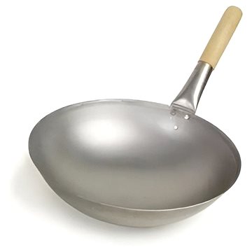 

Pronett Wok pánev s dřevěnou rukojetí 35 cm
