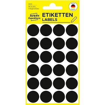 

Avery Zweckform 3003 Kulaté značkovací etikety