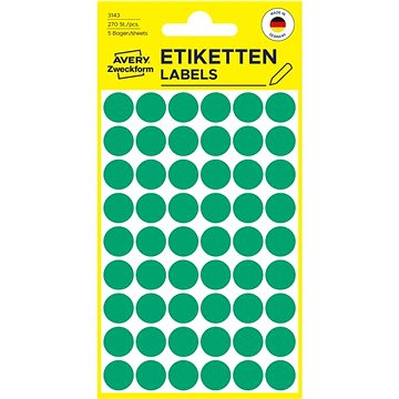 

Avery Zweckform 3143 Kulaté značkovací etikety