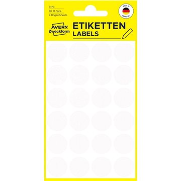 

Avery Zweckform 3170 Kulaté značkovací etikety