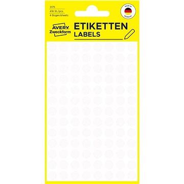 

Avery Zweckform 3175 Kulaté značkovací etikety