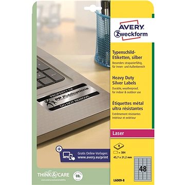 

Avery Zweckform L6009-8 Odolné samolepící etikety