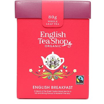 English Tea Shop Papír krabička English Breakfast, 80 gramů, sypaný čaj - Čaj