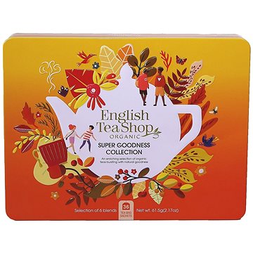 

English Tea Shop Plechová kazeta Ovocných čajů, 36 sáčků