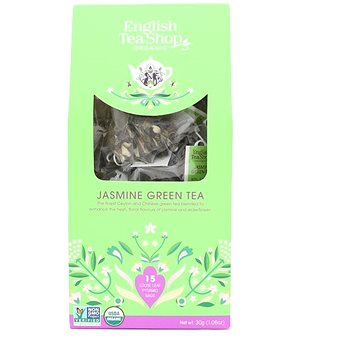 

English Tea Shop Papírová katedrála Zelený čaj s jasmínem, 15 pyramidek
