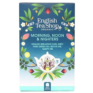

English Tea Shop Mix čajů Ranní, polední a noční 40g, 20 ks bio ETS20