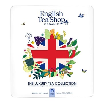 English Tea Shop Luxusní kolekce Union Jack 136 g, 72 ks bio ETS72 - Čaj