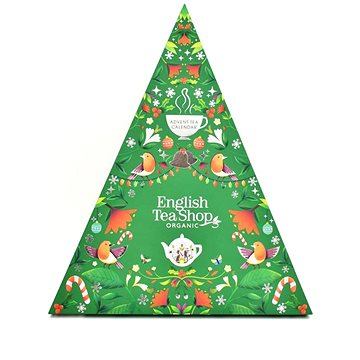 

ETS Adventní kalendář Zelený Trojúhelník 25 pyramidek sypaných čajů Bio