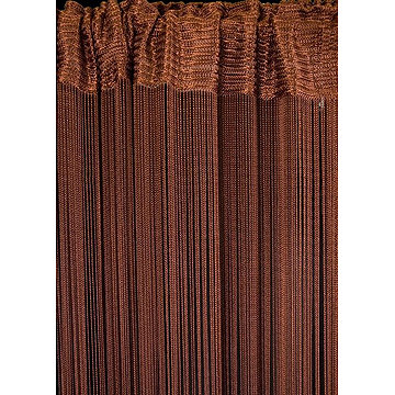

Eurofirany Provázková záclona Adel 90 × 250 cm, hnědá