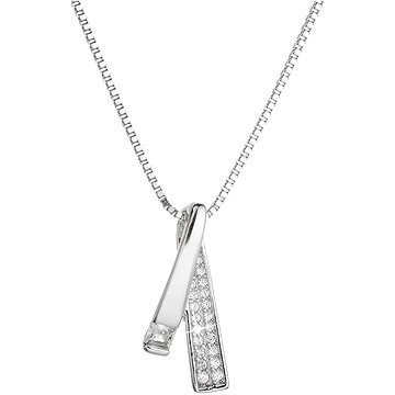 

EVOLUTION GROUP 12054.1 crystal zircon AG náhrdelník (AG 925/1000; 2,5g)