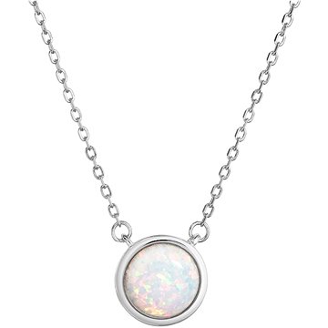 

EVOLUTION GROUP 12065.1 white synt.opal AG náhrdelník (AG 925/1000; 1g)