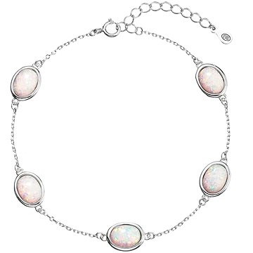 

EVOLUTION GROUP 13030.1 white synt. opal AG náramek (AG 925/1000; 1g)
