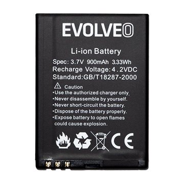 

EVOLVEO EasyPhone EG, originální baterie, 900 mAh