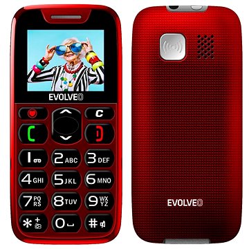 

EVOLVEO EasyPhone červená