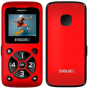 

EVOLVEO EasyPhone ID červená