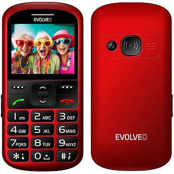 

EVOLVEO EasyPhone XS červený