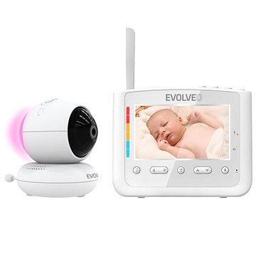 

EVOLVEO NL4 Dětská chůvička s nočním světlem a otočnou kamerou