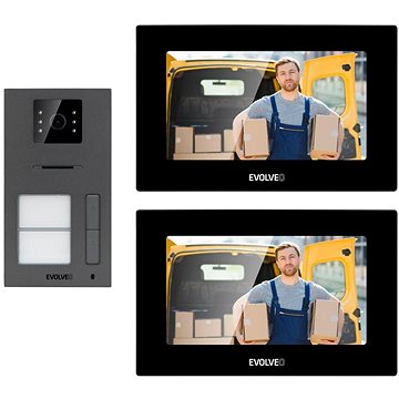 

EVOLVEO DoorPhone AP2-2, černý