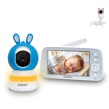 

EVOLVEO Baby Monitor N5, modrá