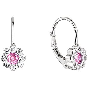 

EVOLUTION GROUP 11476.3 rose zircon ag náušnice (AG 925 / 1000; 1 g)