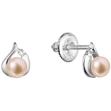 

EVOLUTION GROUP 81PB00052 pink briliantové náušnice 0,018ct per. AAA 4 mm (AU 585/1000; 0,85 g)