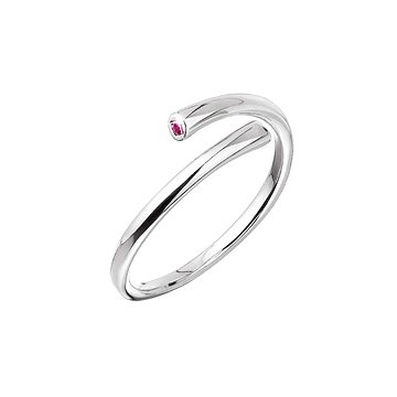

EVOLUTION GROUP 15010.3 fuchsia AG prsten vel. uni (Ag 925/1000; 1,5 g)