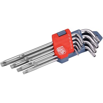 

EXTOL PREMIUM L-klíče TORX, 10-50, 6601