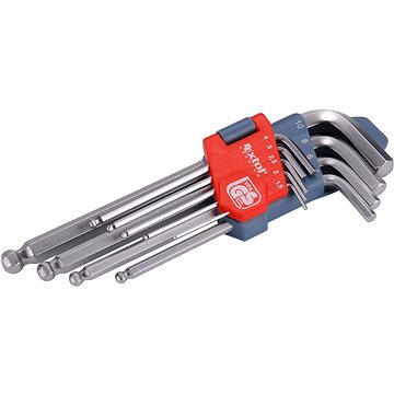 

EXTOL PREMIUM L-klíče IMBUS, 1,5-10mm, s kuličkou, 6609