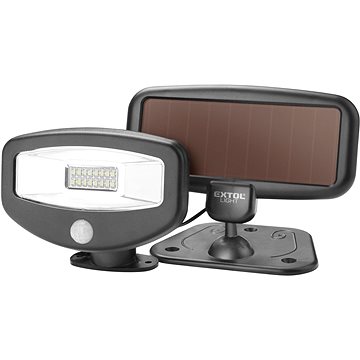 

EXTOL LIGHT Reflektor LED s pohybovým čidlem, 100 lm, solární nabíjení