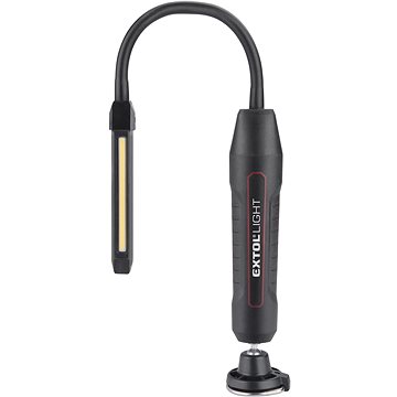 

EXTOL LIGHT Světlo pracovní, ohebné, 500 lm, USB nabíjení, 500 lm COB + 140 lm LED