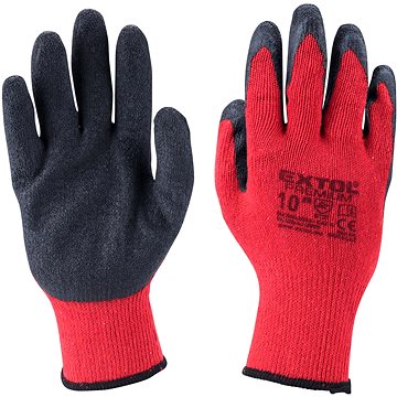 

EXTOL PREMIUM Rukavice bavlněné polomáčené v latexu, velikost 9"