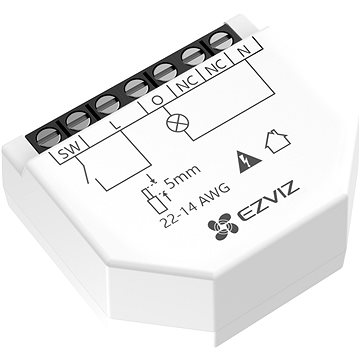 

EZVIZ Chytrý spínací Wi-Fi modul T35-R100-W (1ch)