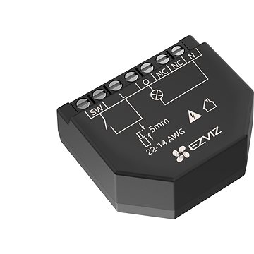

EZVIZ Chytrý spínací Wi-Fi modul T35-R100-WM (1ch, měření spotřeby)