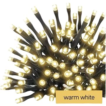 

EMOS LED vánoční řetěz, 2,8 m, 3x AA, venkovní i vnitřní, teplá bílá, časovač