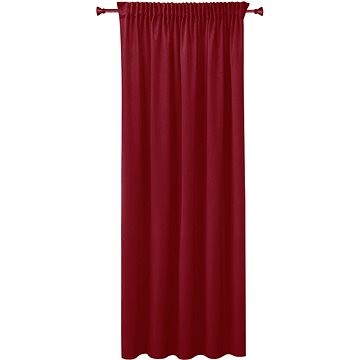 

4 sleep Jednobarevný hotový závěs 75 × 150 cm - Bella červený