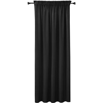 

4 sleep Jednobarevný hotový závěs 75 × 150 cm - Bella černý