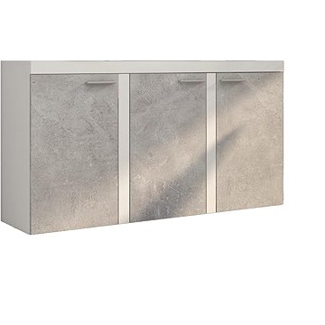 

FALCO Komoda Rizo 3D bílá/beton