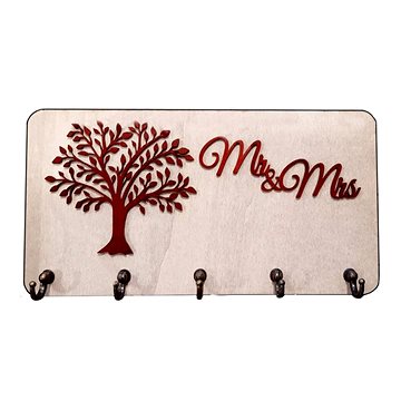 

Falixen - Věšák na klíče "Mr&Mrs-2"