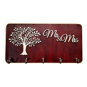 

Falixen - Věšák na klíče "Mr&Mrs-3"