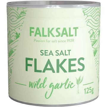 

Falksalt Mořská vločková sůl česneková, 125 g