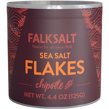 

Falksalt Mořská vločková sůl chipotle, 125 g