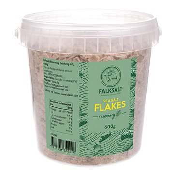 

Falksalt Mořská vločková sůl rozmarýnová, 600 g