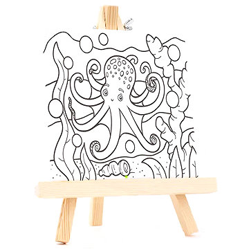 FANDY Plátno s předlohou a stojánkem 176053